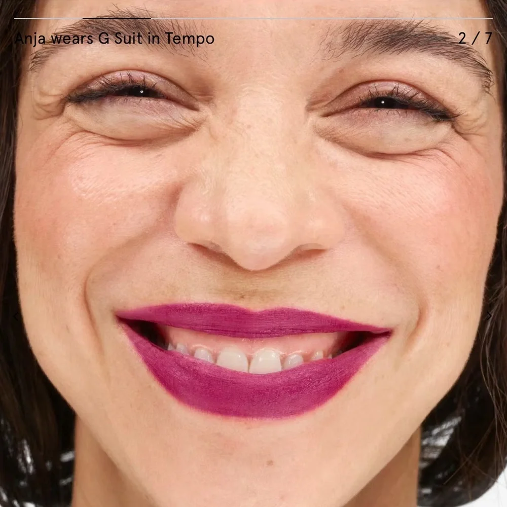 Glossier G Suit Soft Touch Lip Crème in Shade Tempo